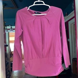 Pink long sleeve shirt
